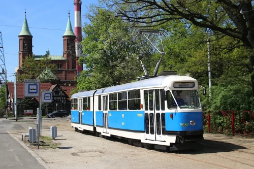 Zabytkowy tramwaj Wrocław