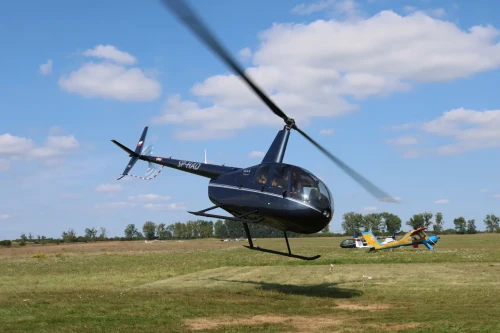 Lot helikopterem Łódź