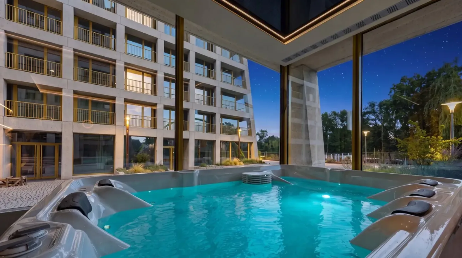 prywatne SPA dla dwojga we Wrocławiu – jacuzzi z hydromasażem