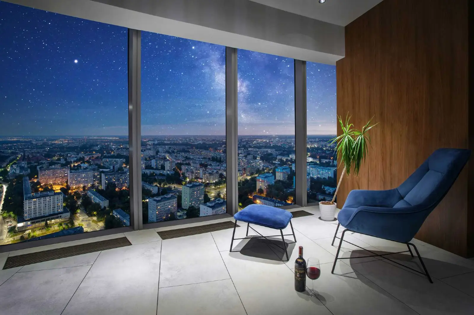 Apartament Deluxe Sky Tower Wrocław